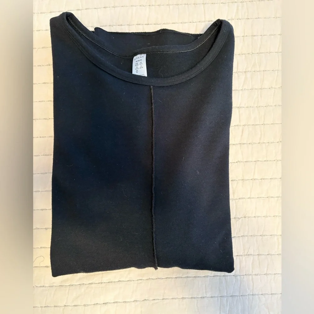 SPANX perfect length dolman 3/4 sleeve pullover top oversized sweatshirt size M - Picture 5 of 5